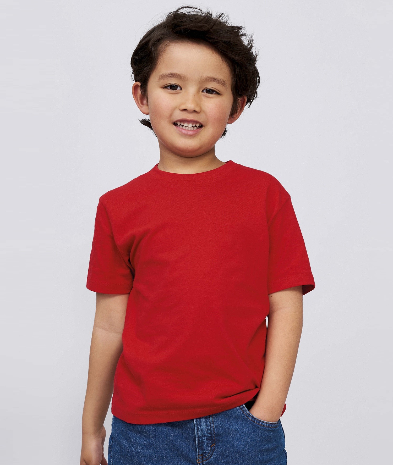 SOLS IMPERIAL KIDS ROUND COLLAR T-SHIRT