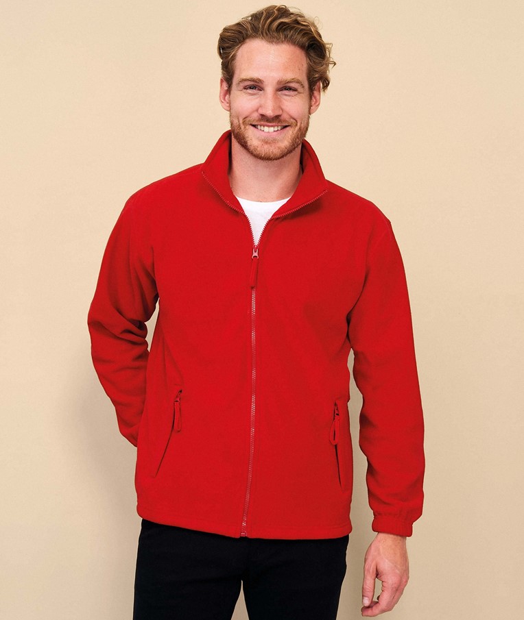 SOL'S NORTH MEN - ZIPPED FLEECE JACKET