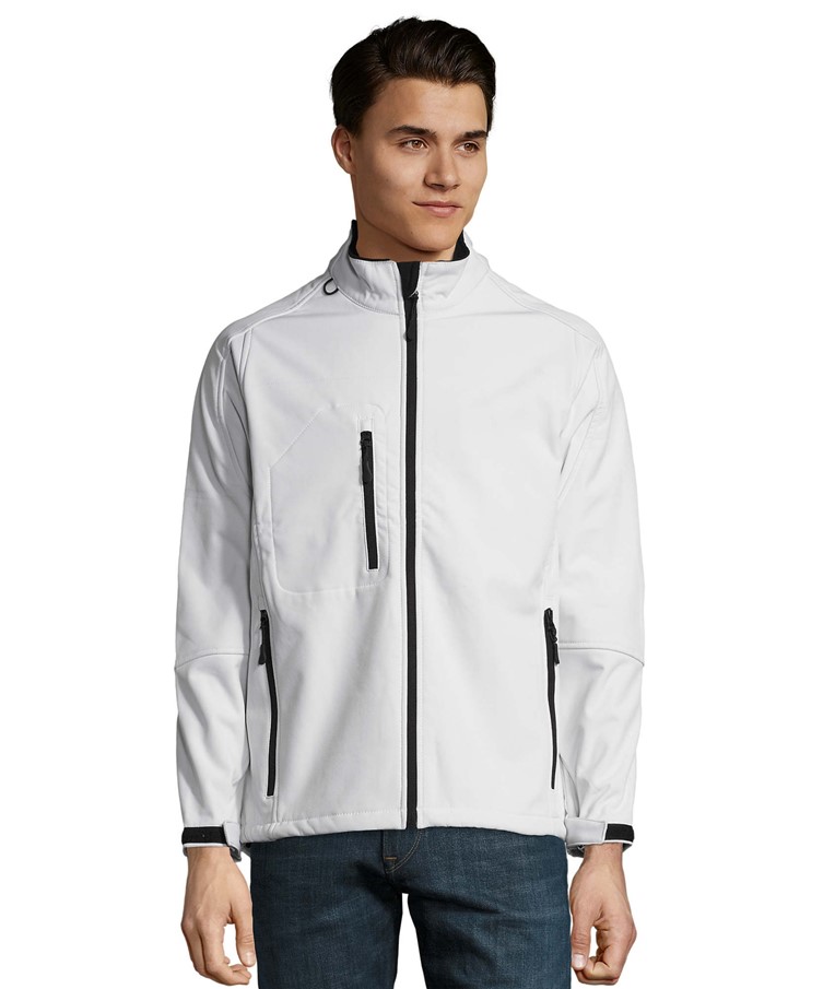 SOL'S RELAX - MEN'S SOFTSHELL ZIPPED JACKET