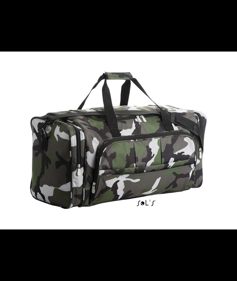 SOL'S WEEK-END - 600D POLYESTER MULTI-POCKET TRAVEL BAG