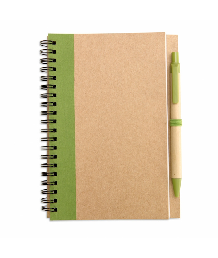 SONORA PLUS - RECYCLED PAPER NOTEBOOK + PEN 