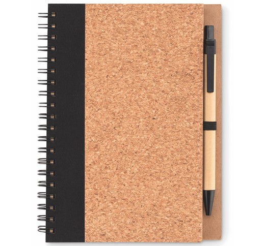 SONORA PLUSCORK - CORK NOTEBOOK WITH PEN