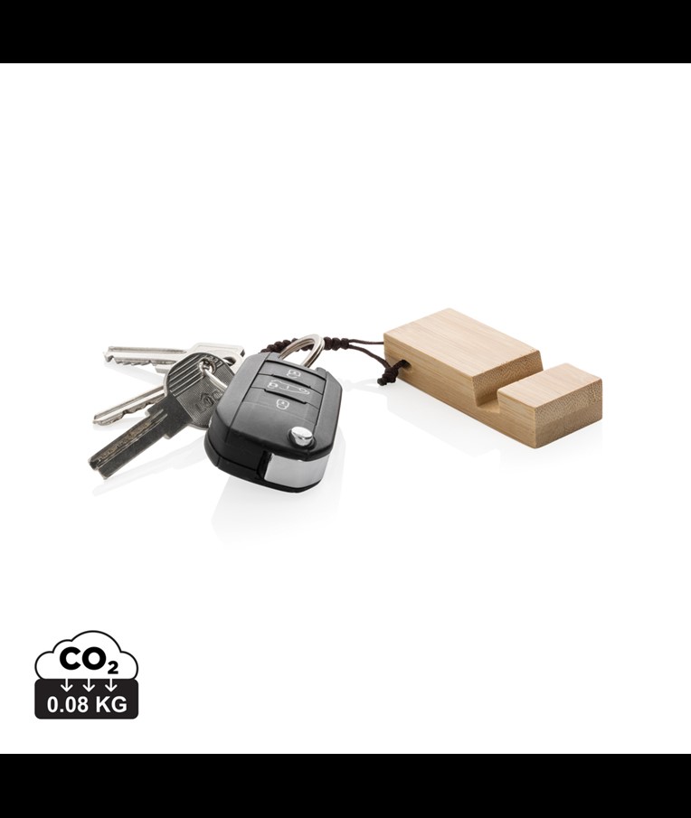 SOPORTE PARA TELÉFONO CON LLAVERO DE BAMBÚ STANDKEY