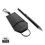 SP TULA RCS CERTIFIED RECYCLED PU KEY HOLDER AND PEN SET