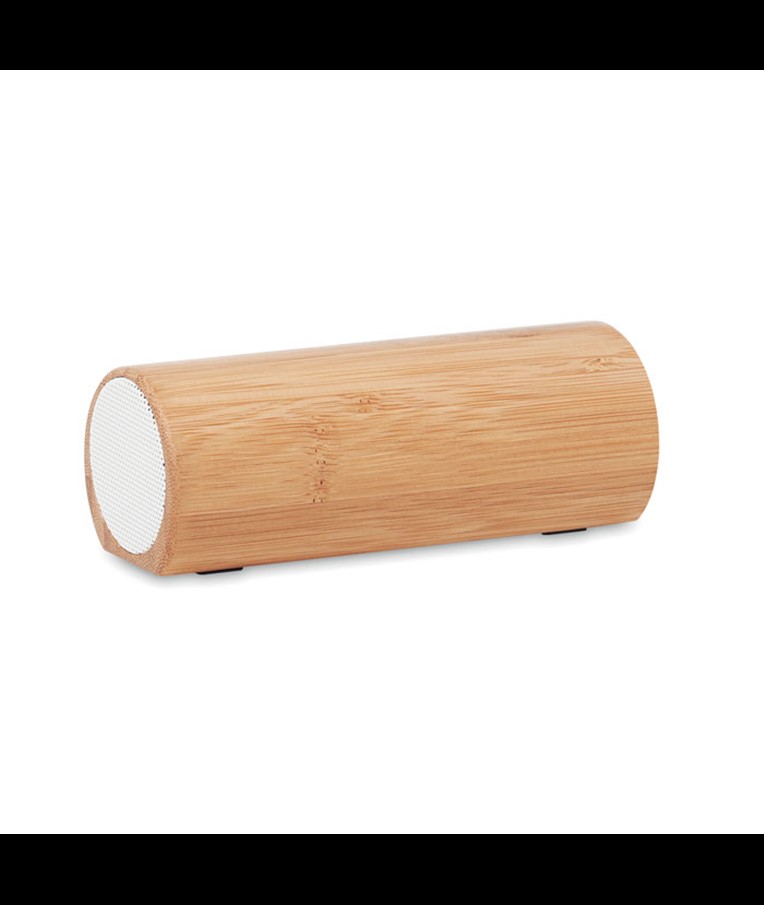 SPEAKBOX - ALTAVOZ BAMBÚ INALÁMBRICO 2X5W