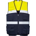 NAVY BLUE/FLUOR YELLOW