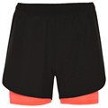 FLUOR BLACK/CORAL
