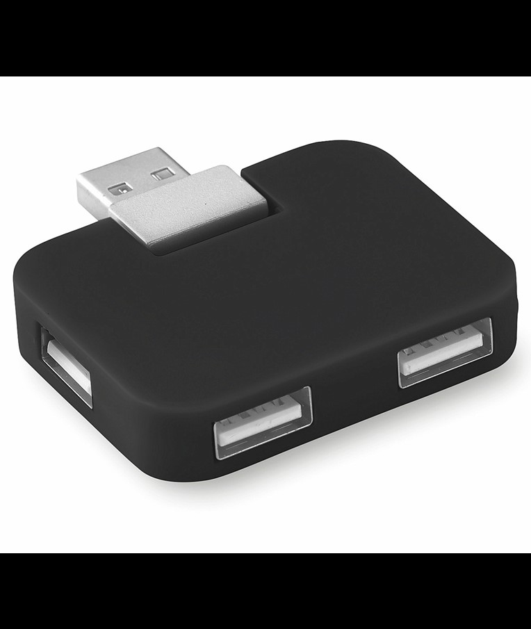 SQUARE - HUB USB 4 PUERTOS