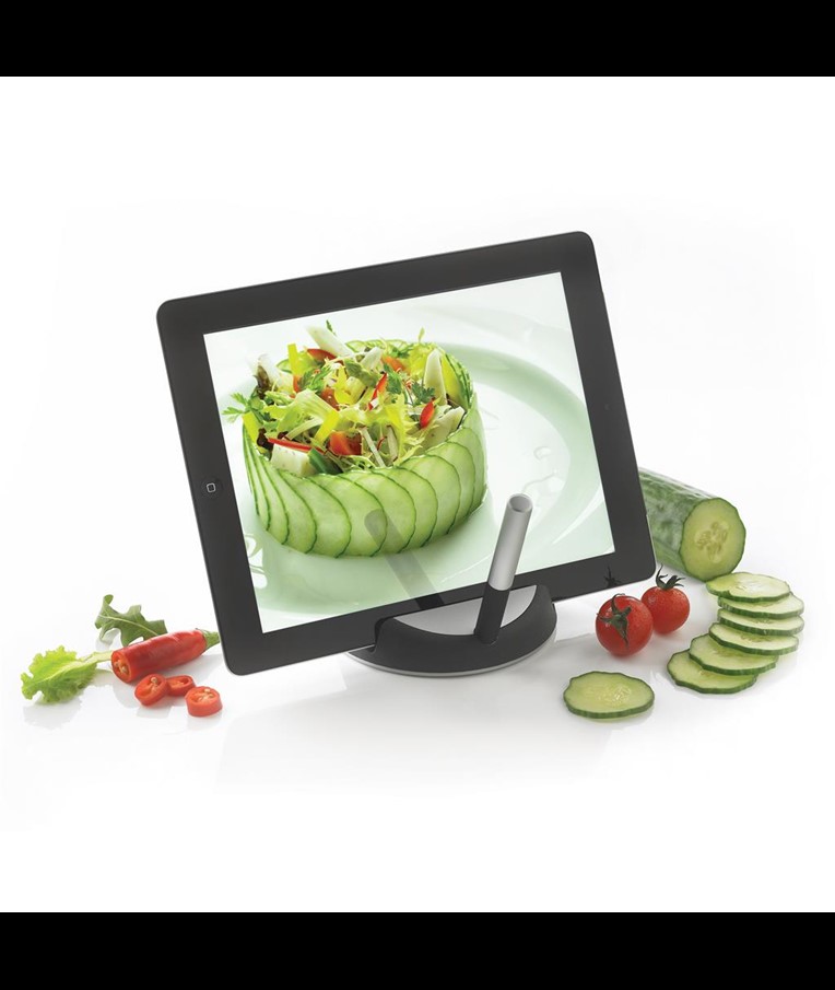 STAND CHEF PARA TABLET CON BOLÍGRAFO TÁCTIL