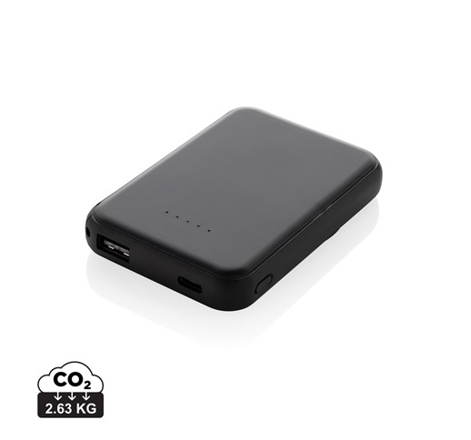 STELLAR 5.000MAH 5W MAGNETISCHE POWERBANK AUS RCS REC. ABS