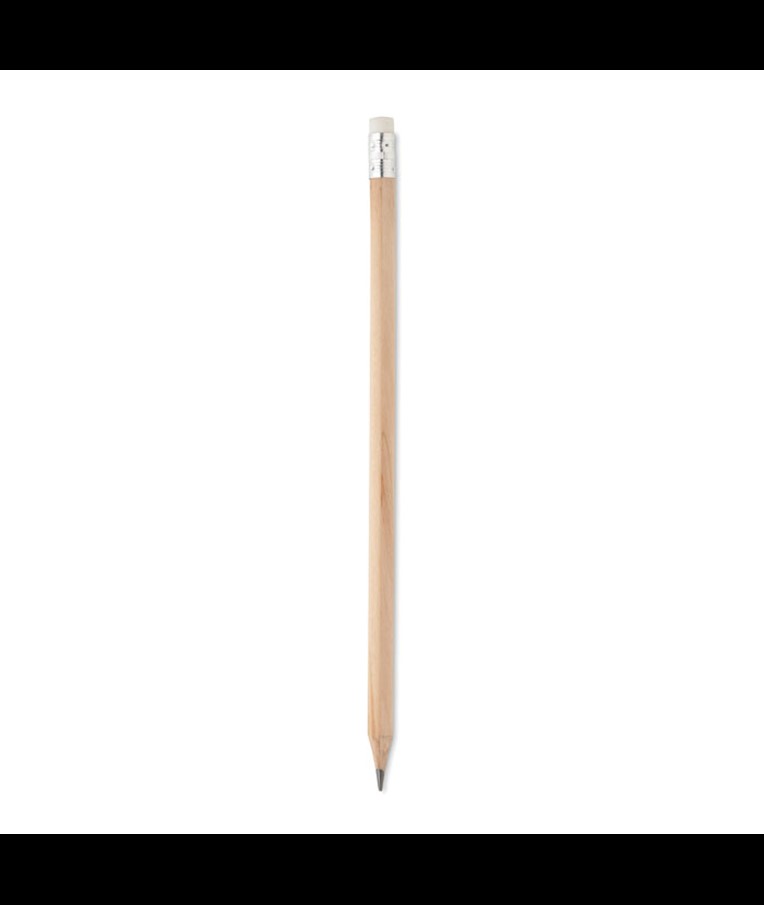 STOMP SHARP-LÁPIZ NATURAL CON GOMA DE BORRAR