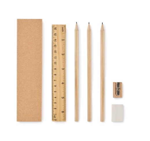 STOX - SET DE PAPELERÍA EN CAJA DE PAPEL