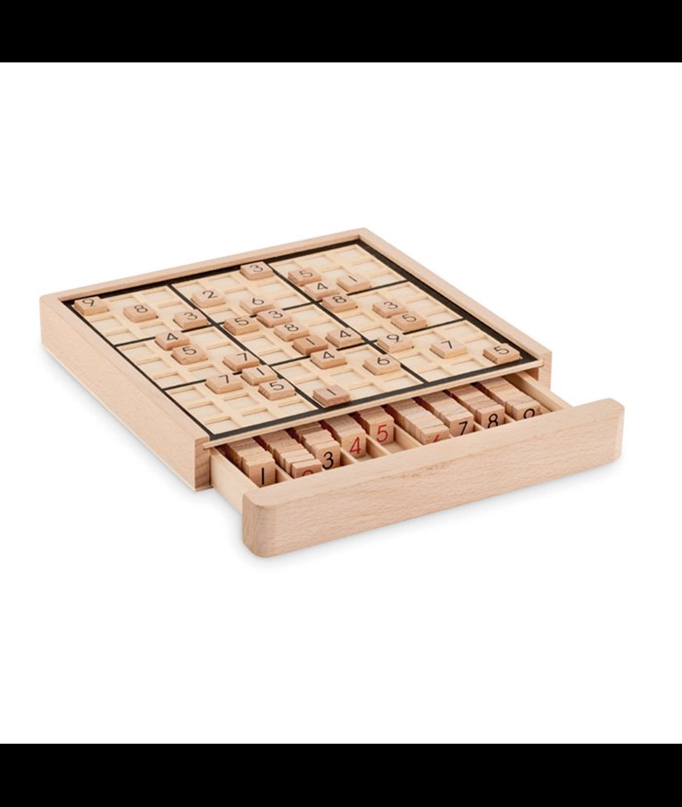 SUDOKU - JUEGO DE MESA SUDOKU DE MADERA
