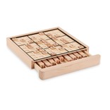 SUDOKU - JUEGO DE MESA SUDOKU DE MADERA