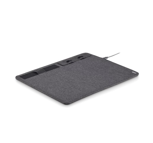 SUPERPAD - RPET MOUSE MAT CHARGER 10W