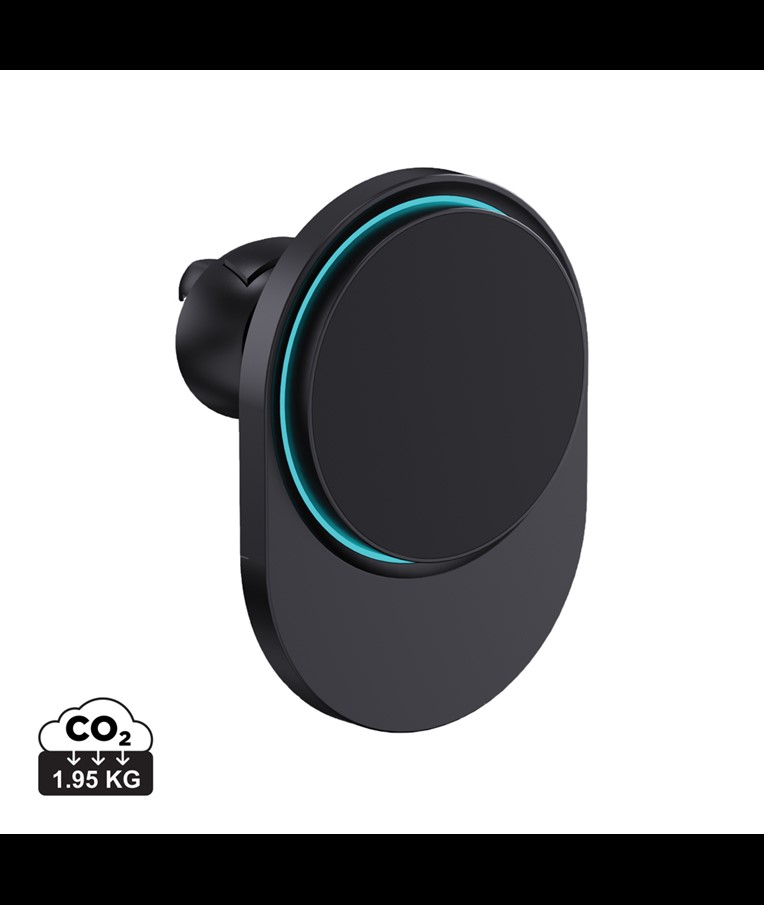 SUPPORT DE CHARGE MAGNÉTIQUE POUR VOITURE POWERCRUZE RCS 15 W EN PLASTIQUE