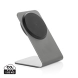 SUPPORT DE CHARGE MAGNÉTIQUE SANS FIL 15W TERRA ALUMINIUM