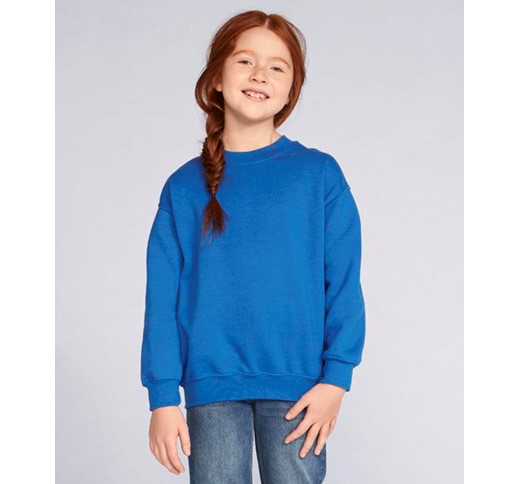 SWEAT-SHIRT À COL ROND POUR JEUNES GILDAN HEAVY BLEND