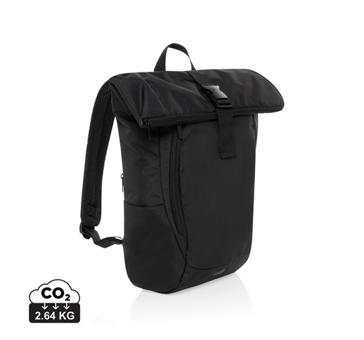 SWISS PEAK AWARE™ RPET LEONARD 15.6 INCH LAPTOP BACKPACK