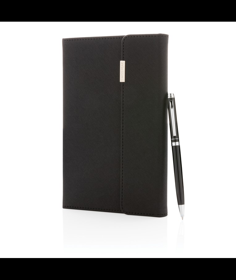 SWISS PEAK DELUXE A5 NOTEBOOK AND PEN SET