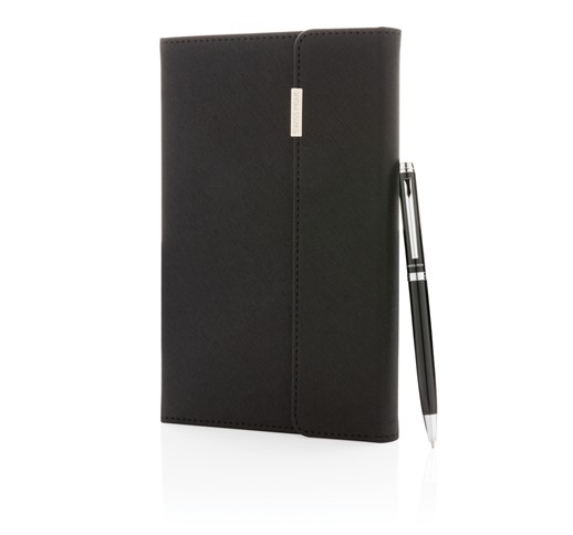SWISS PEAK DELUXE A5 NOTIZBUCH MIT STIFT