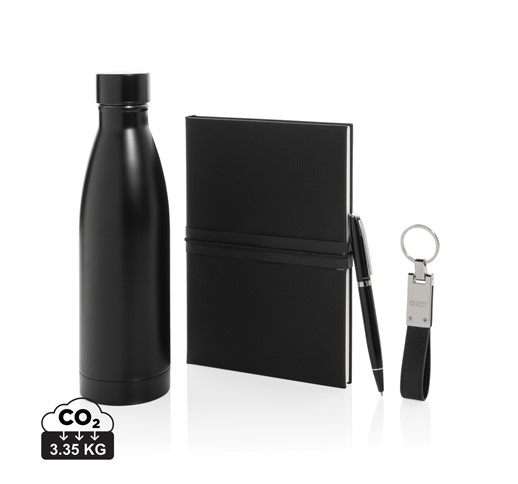 SWISS PEAK RCS DELUXE BUSINESS GIFT SET W/ WATER BOTTLE