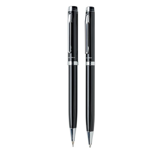 SWISS PEAK SET STYLOS LUZERN, NOIR