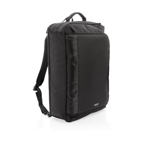 SWISS PEAK WANDELBARER RUCKSACK - PVC FREI, SCHWARZ