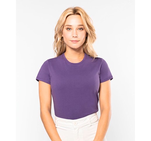 T-SHIRT COL ROND MANCHES COURTES FEMME KARIBAN