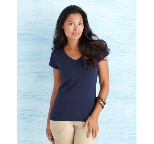 T-SHIRT GILDAN SOFTSTYLE FEMME COL V