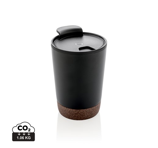 TASSE À CAFÉ EN LIÈGE ET EN ACIER INOXYDABLE GRS