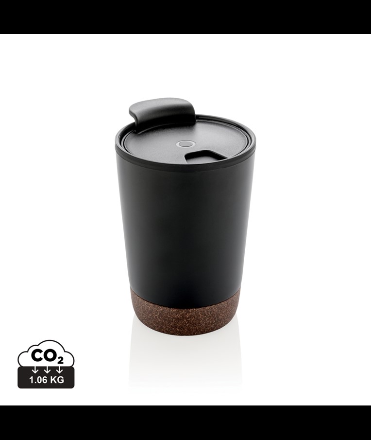 TAZA DE CAFÉ DE CORCHO Y ACERO INOXIDABLE GRS RPP