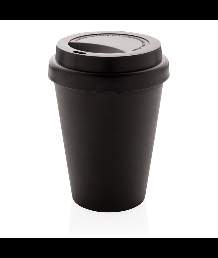 TAZA DE CAFÉ REUTILIZABLE DE DOBLE PARED 300ML