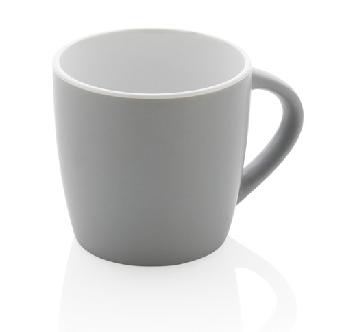 TAZA DE CERÁMICA CON INTERIOR DE COLOR