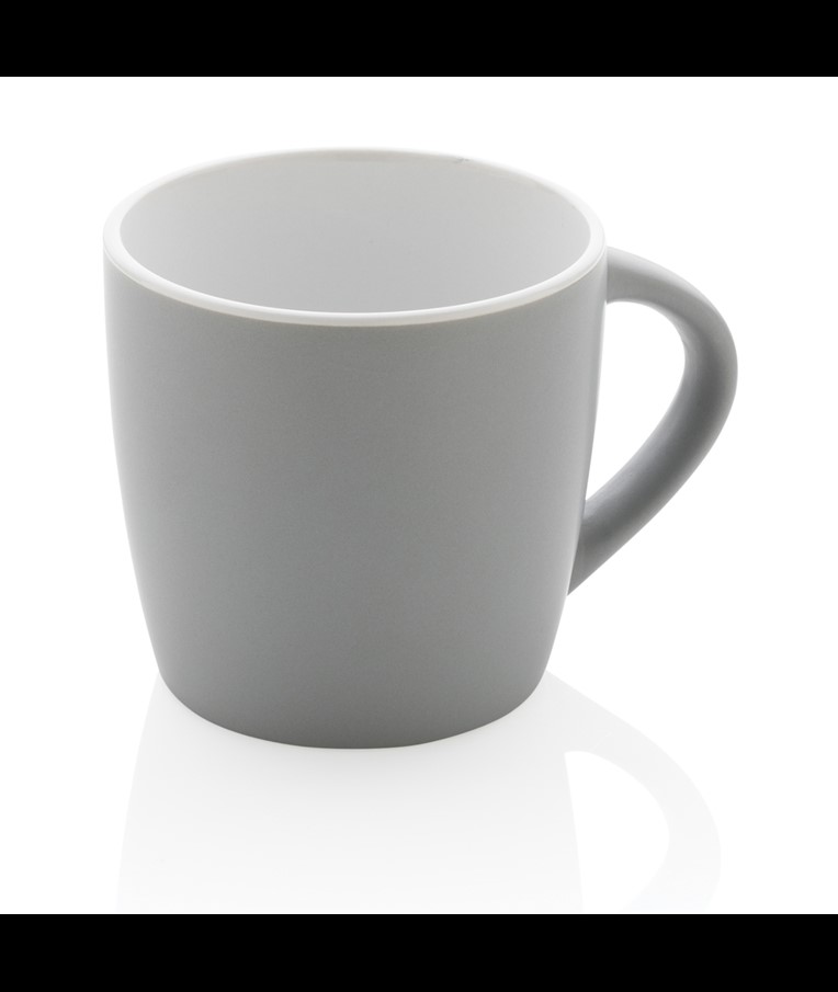 TAZA DE CERÁMICA CON INTERIOR DE COLOR