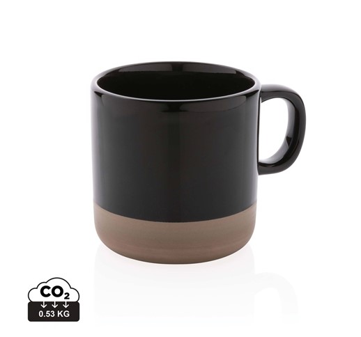 TAZA DE CERÁMICA ESMALTADA