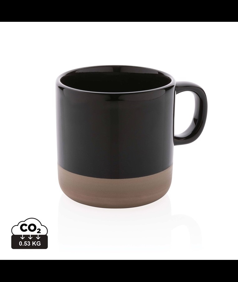 TAZA DE CERÁMICA ESMALTADA