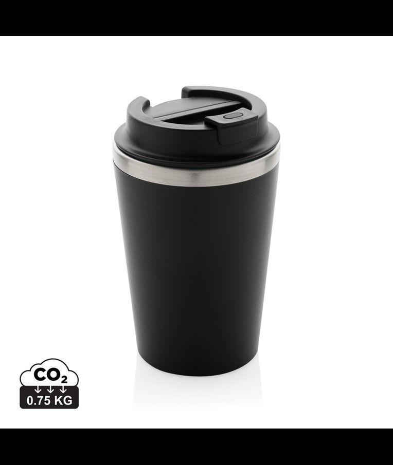 TAZA DE DOBLE PARED RECICLADO RCS JAVA 350 ML