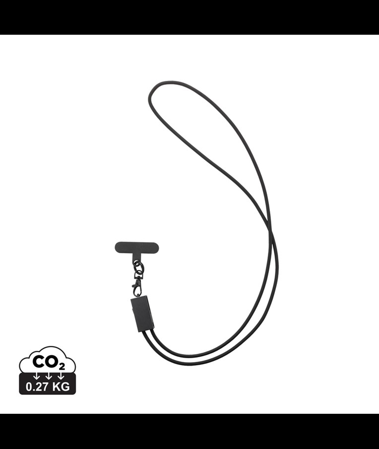 TERRA RCS RECYCLED PET PHONE CORD WITH 60W DUAL CHARGE CABLE