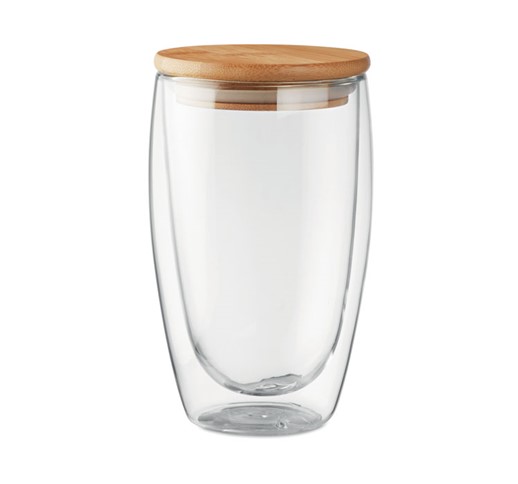 TIRANA LARGE - VASO CRISTAL DOBLE CAPA 450 ML
