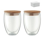 TIRANA SET - JUEGO 2 VASOS 350 ML EN CAJA