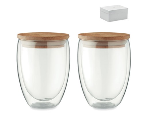 TIRANA SET - SET OF 2 GLASSES 350 ML IN BOX