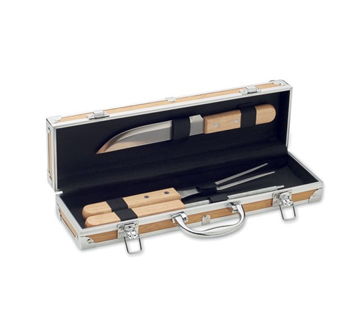 TOOLDERA - STAINLESS STEEL BARBECUE TOOLS