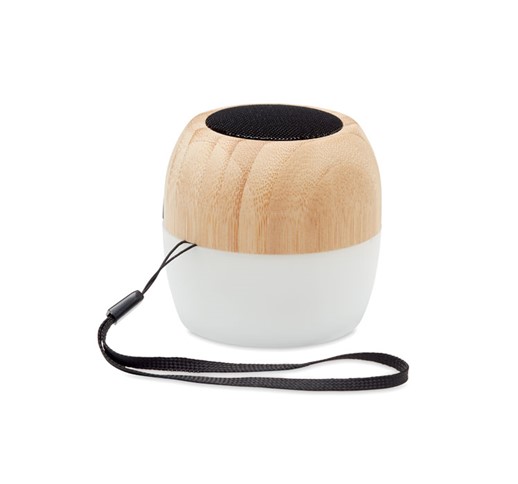 TOPPO - HAUT-PARLEUR SANS FIL EN BAMBOU