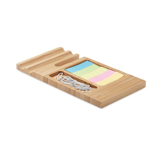 TREVIS - BAMBOO DESK PHONE STAND