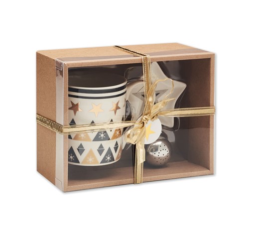 UNIQUE - MUG, MINI PLATE, FILTER IN BOX 