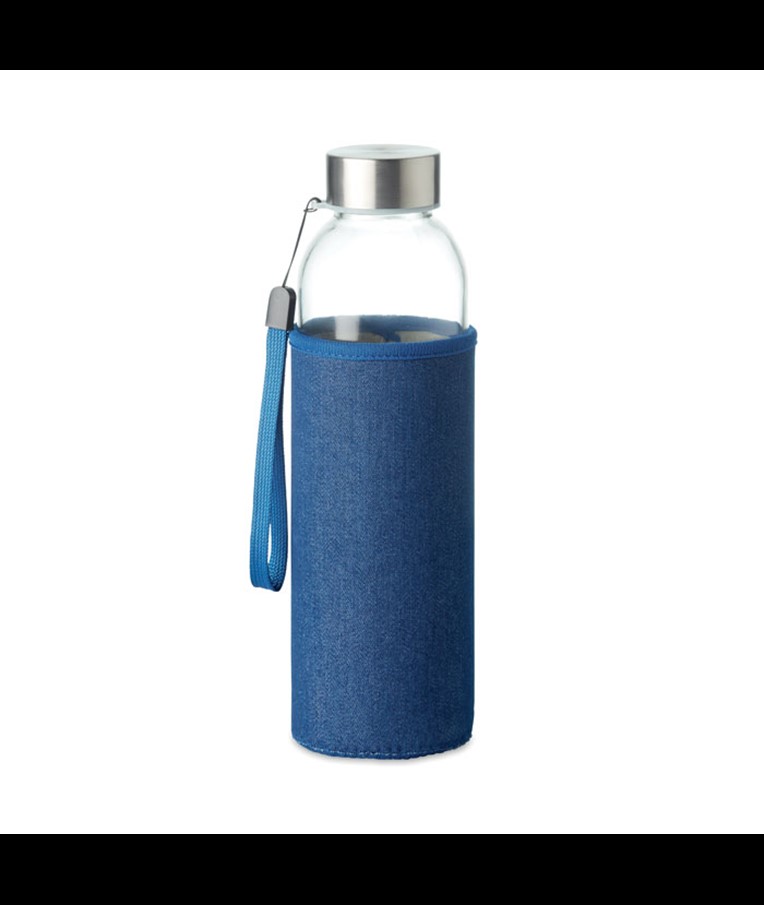 UTAH DENIM - BOTELLA CRISTAL CON FUNDA 500ML