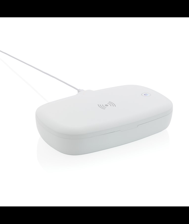 UV-C steriliser box with 5W wireless charger