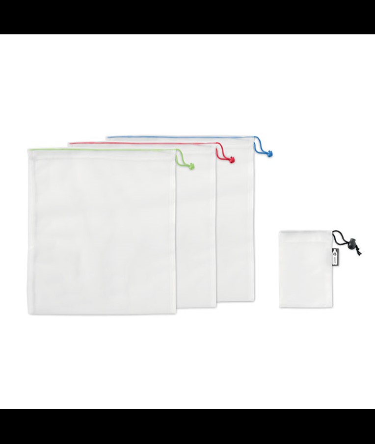 VEGGIE SET RPET - SET DE 3 BOLSAS EN RPET.