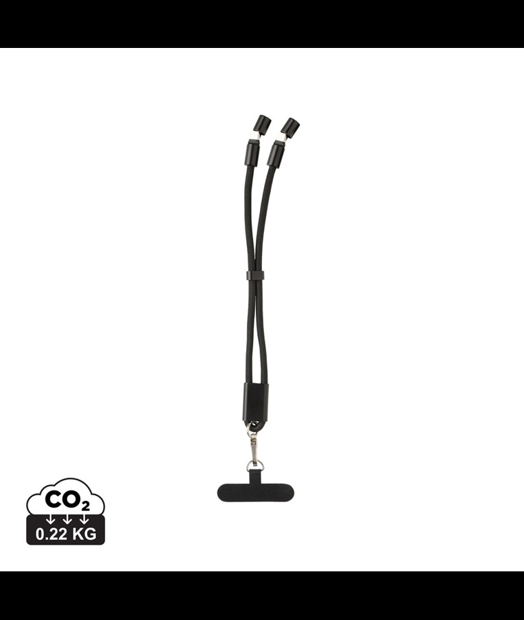 VERSTELLBARE HANDY-HANDSCHLAUFE 60W KABEL LOOPAMP RCS RPET 
